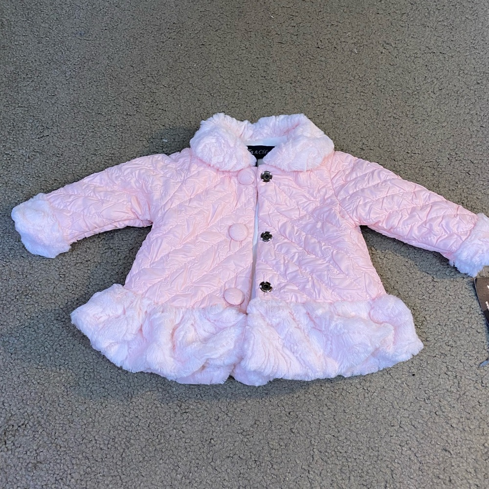 New Isobella & Chloe Pink Coat